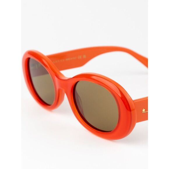 NEW Gucci GG1587S 003 Orange Brown Women Oval Sunglasses GG 1587S main image 6